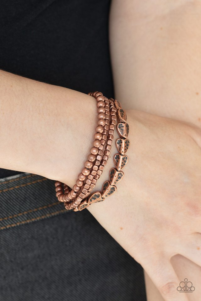 Paparazzi ♥ Ancient Heirloom - Copper ♥ Bracelet