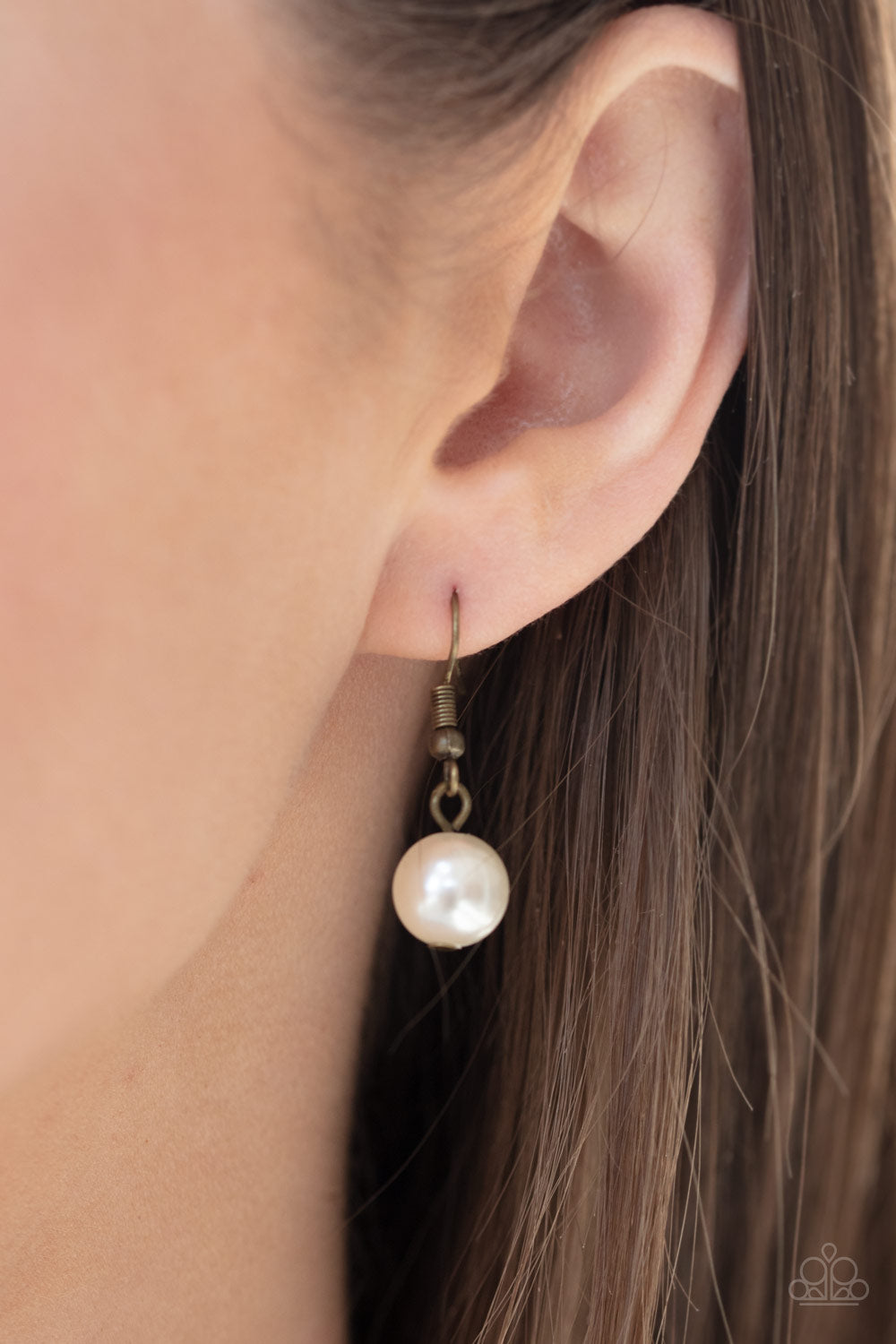 Paparazzi ♥ Very Vintage - Brass ♥ Necklace