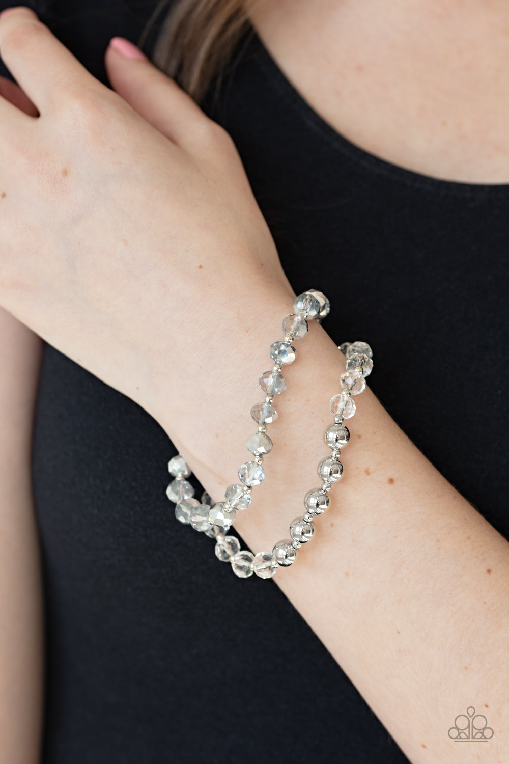 Paparazzi ♥ Millennial Grandeur - White ♥ Bracelet