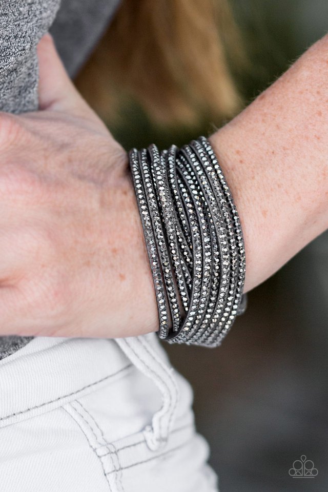 Paparazzi ♥ Do The Hustle - Silver ♥ Bracelet
