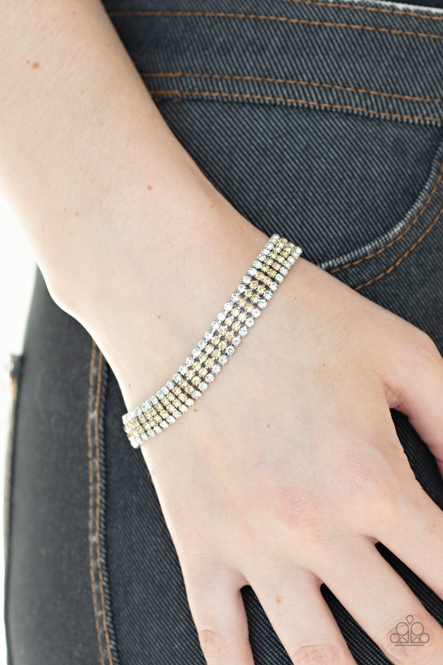 Paparazzi ♥ Color Me Couture - Brown ♥ Bracelet