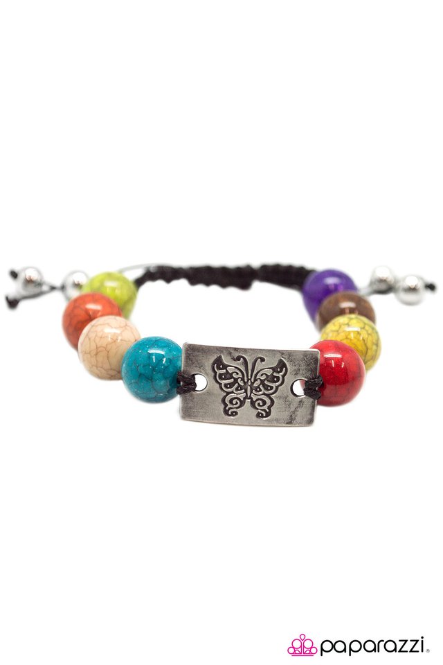 Paparazzi ♥ The Butterfly Effect - Multi ♥ Bracelet