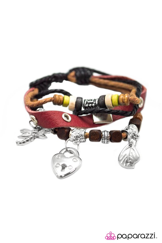 Paparazzi ♥ Day Dreamer - Red ♥ Bracelet