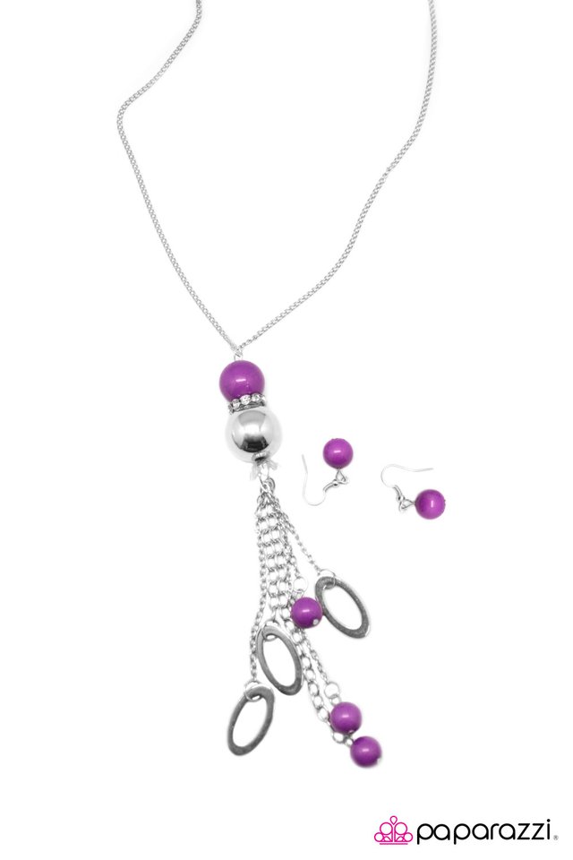 Paparazzi ♥ Leave Them Wanting More - Purple ♥ Necklace