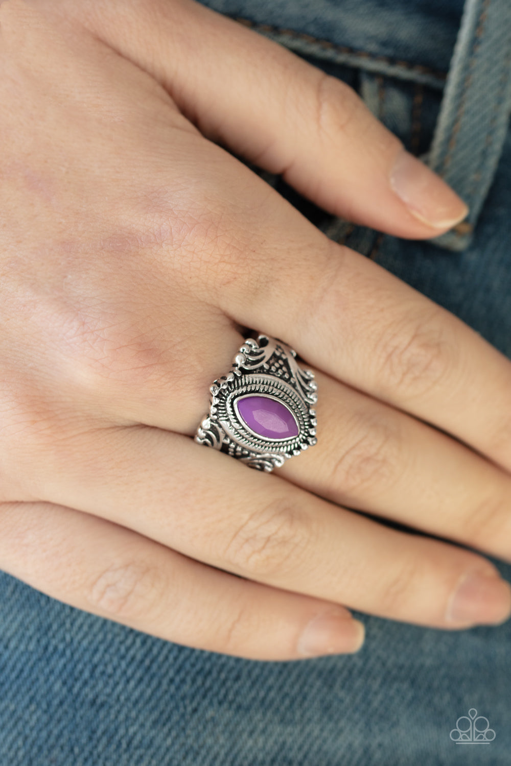 Paparazzi ♥ Tangy Texture - Purple ♥ Ring