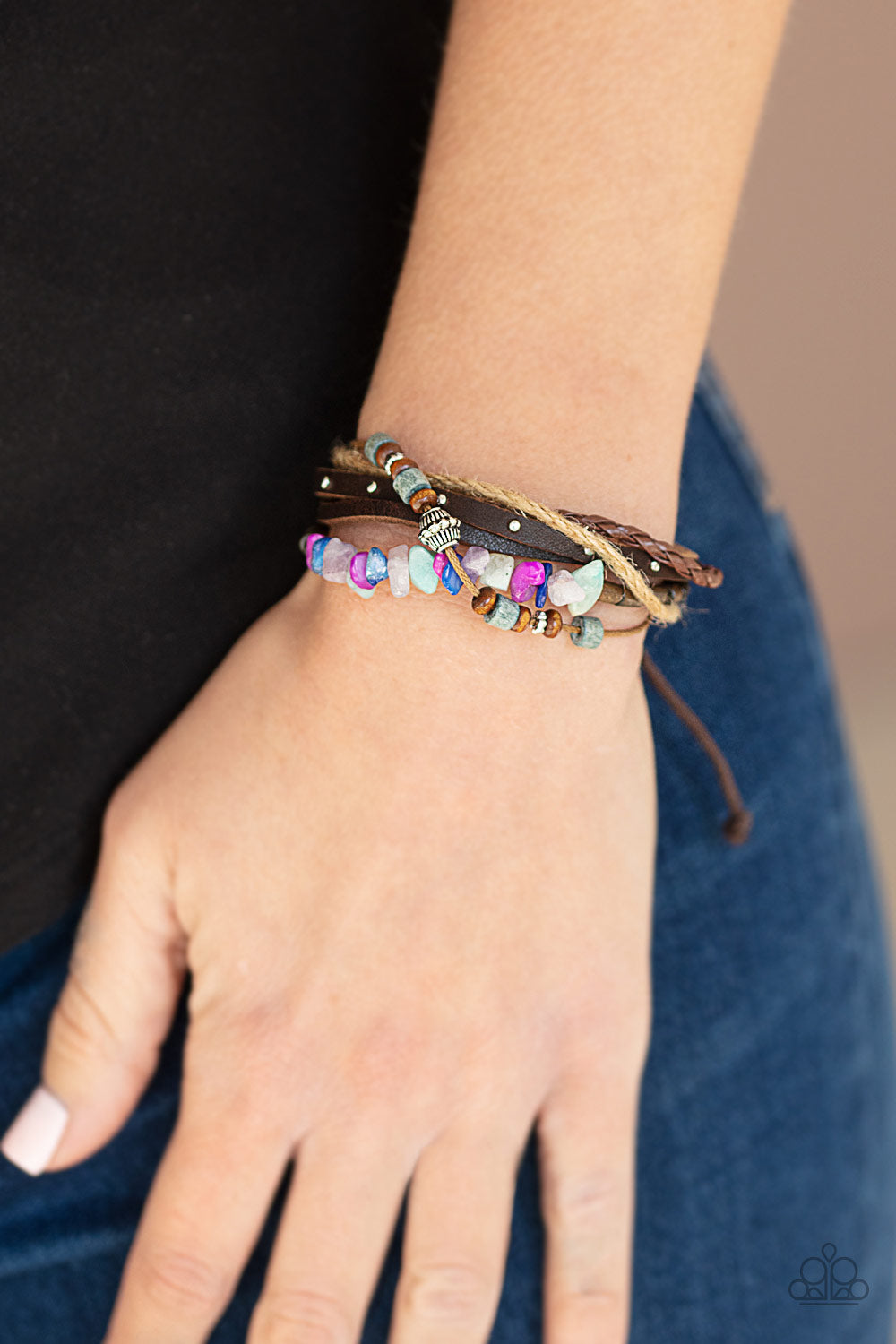 Paparazzi ♥ Eco Excursion - Multi ♥ Bracelet