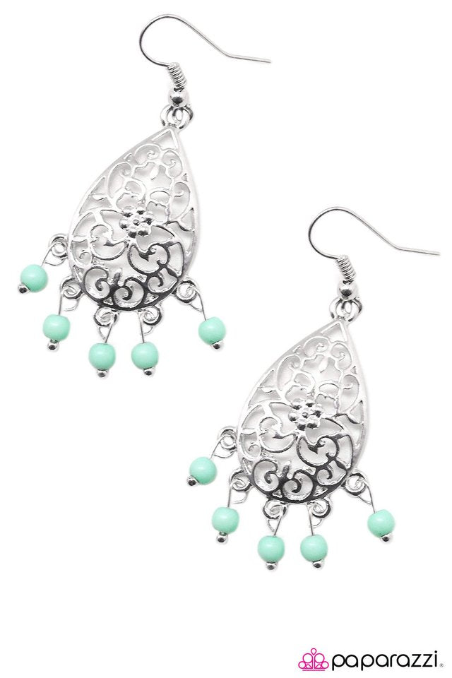 Paparazzi ♥ Whimsical Wonder - Blue ♥ Earrings