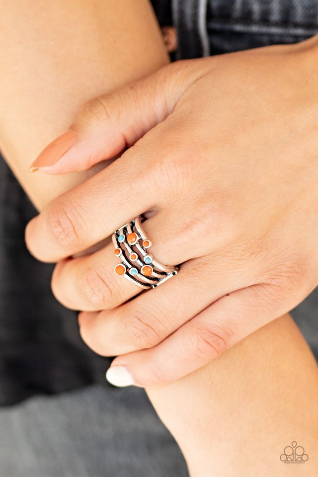 Paparazzi ♥ Saguaro Skies - Orange ♥ Ring