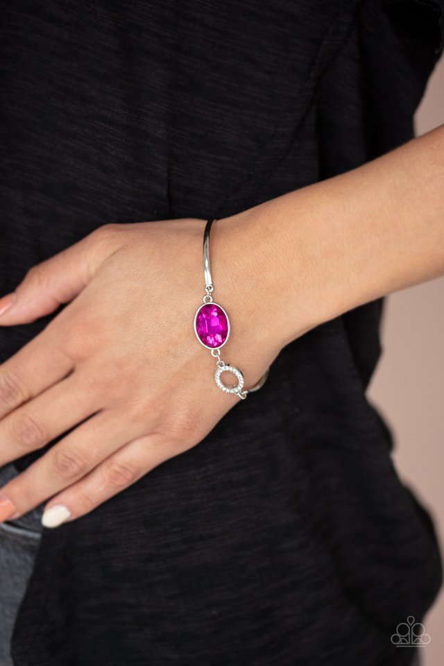 Paparazzi ♥ Glamorous Glow - Pink ♥ Bracelet