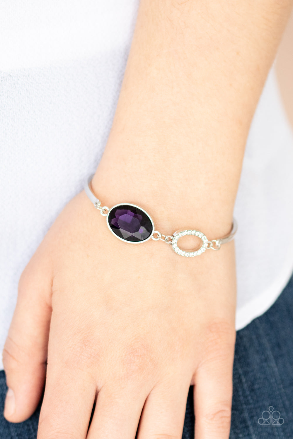 Paparazzi ♥ Glamorous Glow - Purple ♥ Bracelet