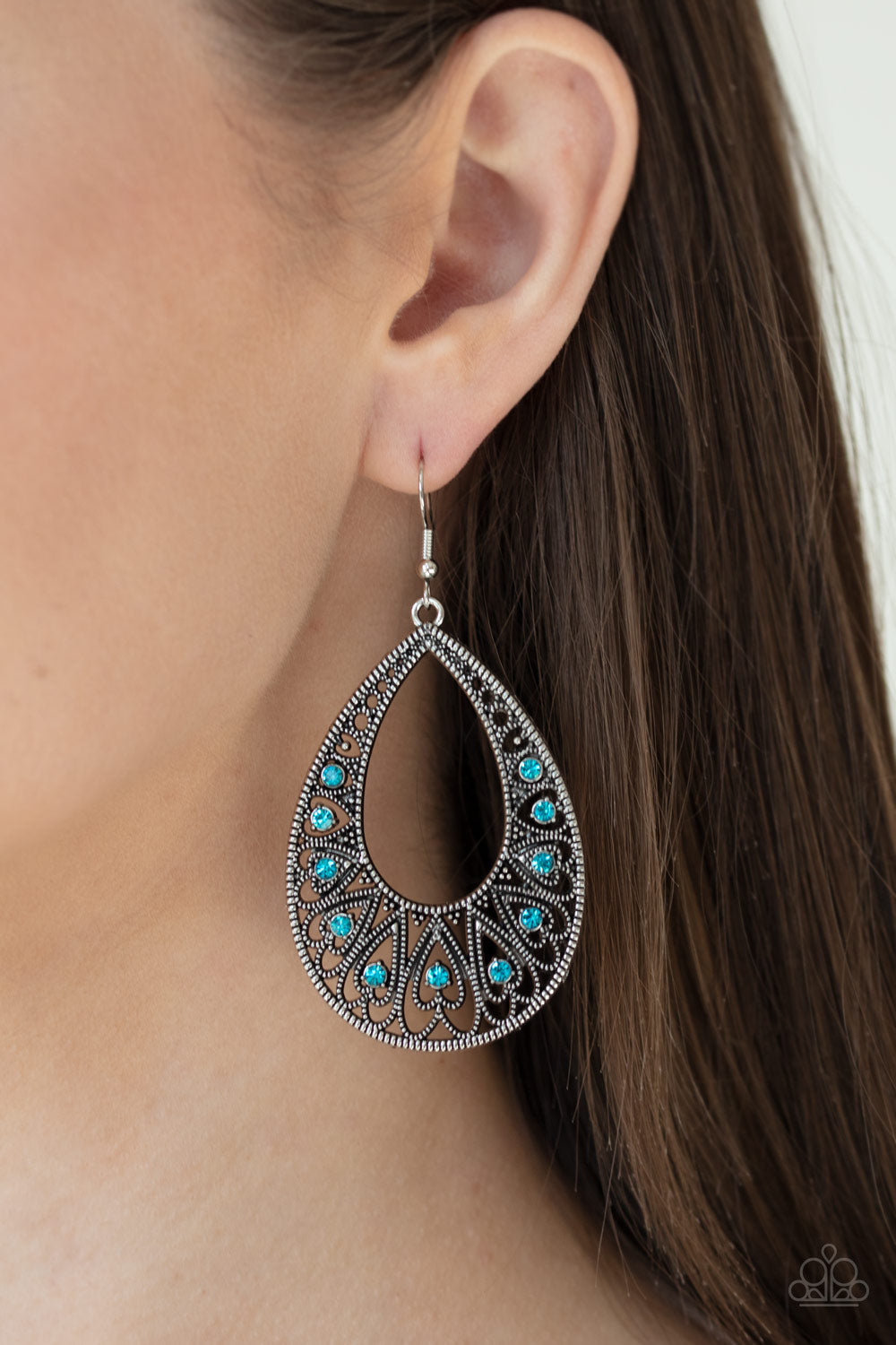Paparazzi ♥ Love To Be Loved - Blue ♥ Earrings