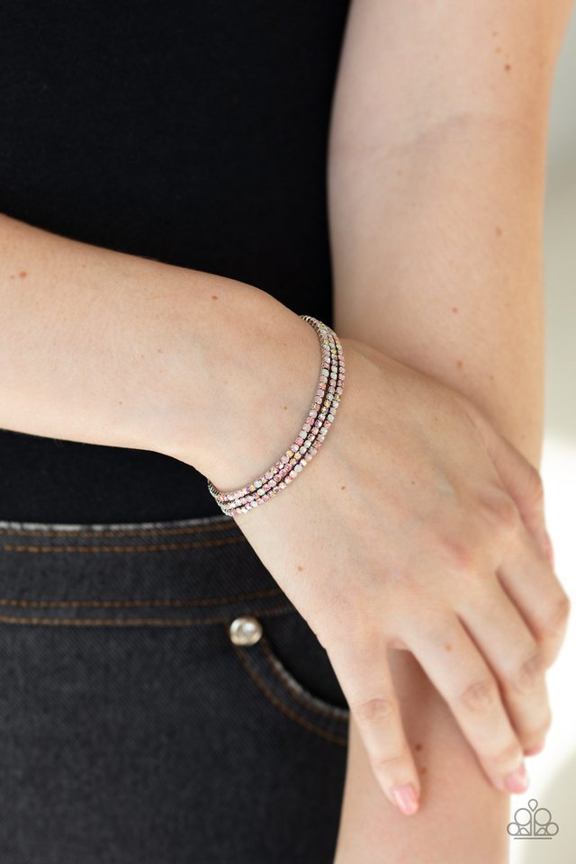 Paparazzi ♥ Sugar and ICE - Pink ♥ Bracelet