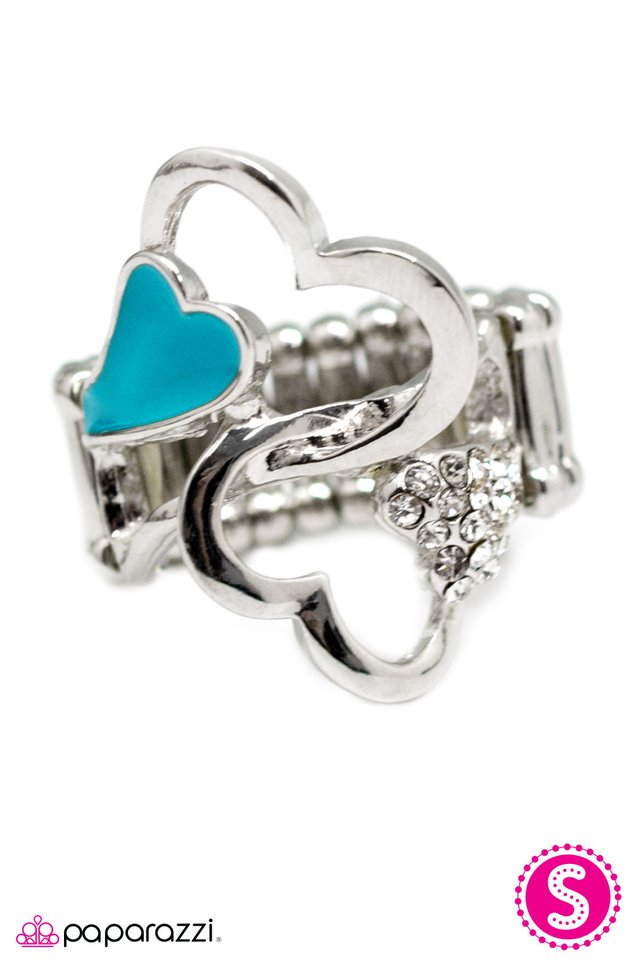 Paparazzi ♥ Feeling The Love - Blue ♥ Ring