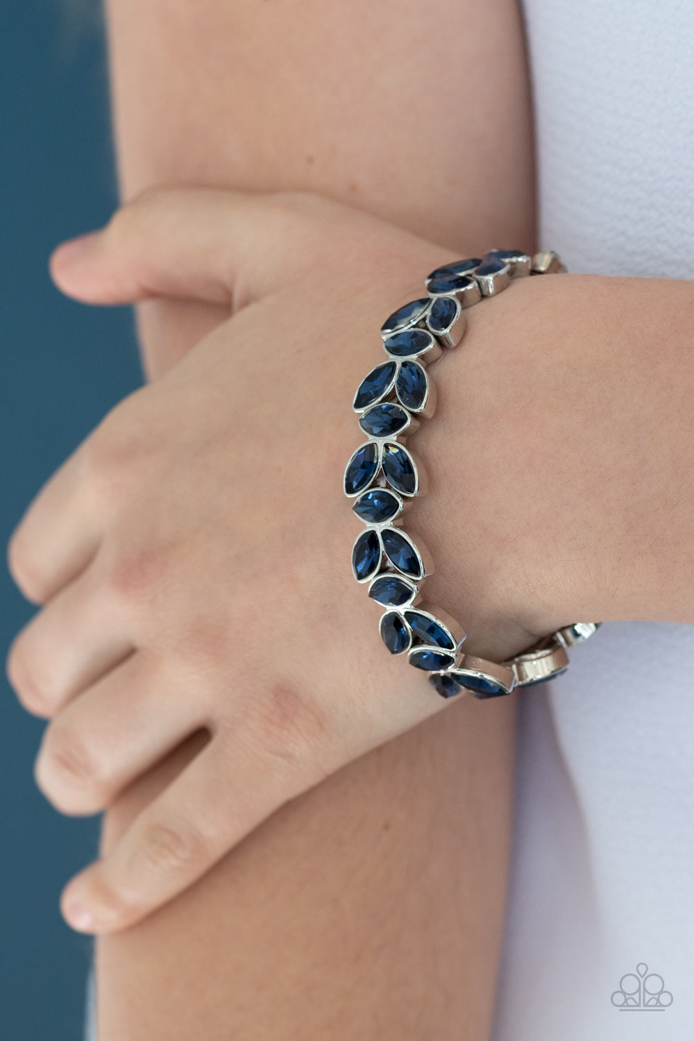 Paparazzi ♥ Gilded Gardens - Blue ♥ Bracelet