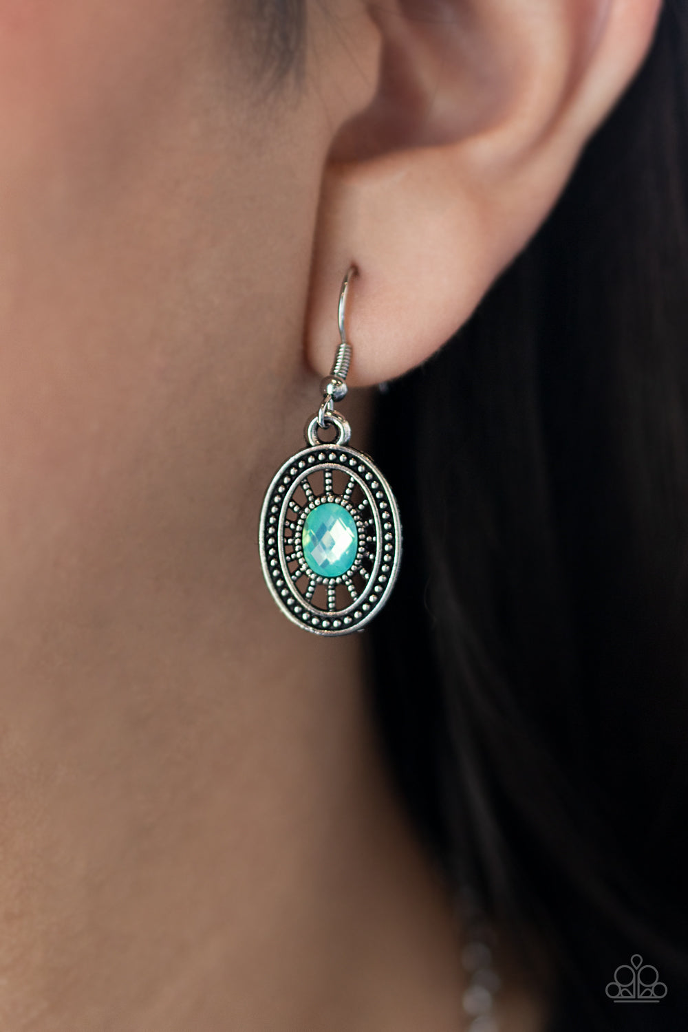 Paparazzi ♥ Trinket Trove - Green ♥ Necklace