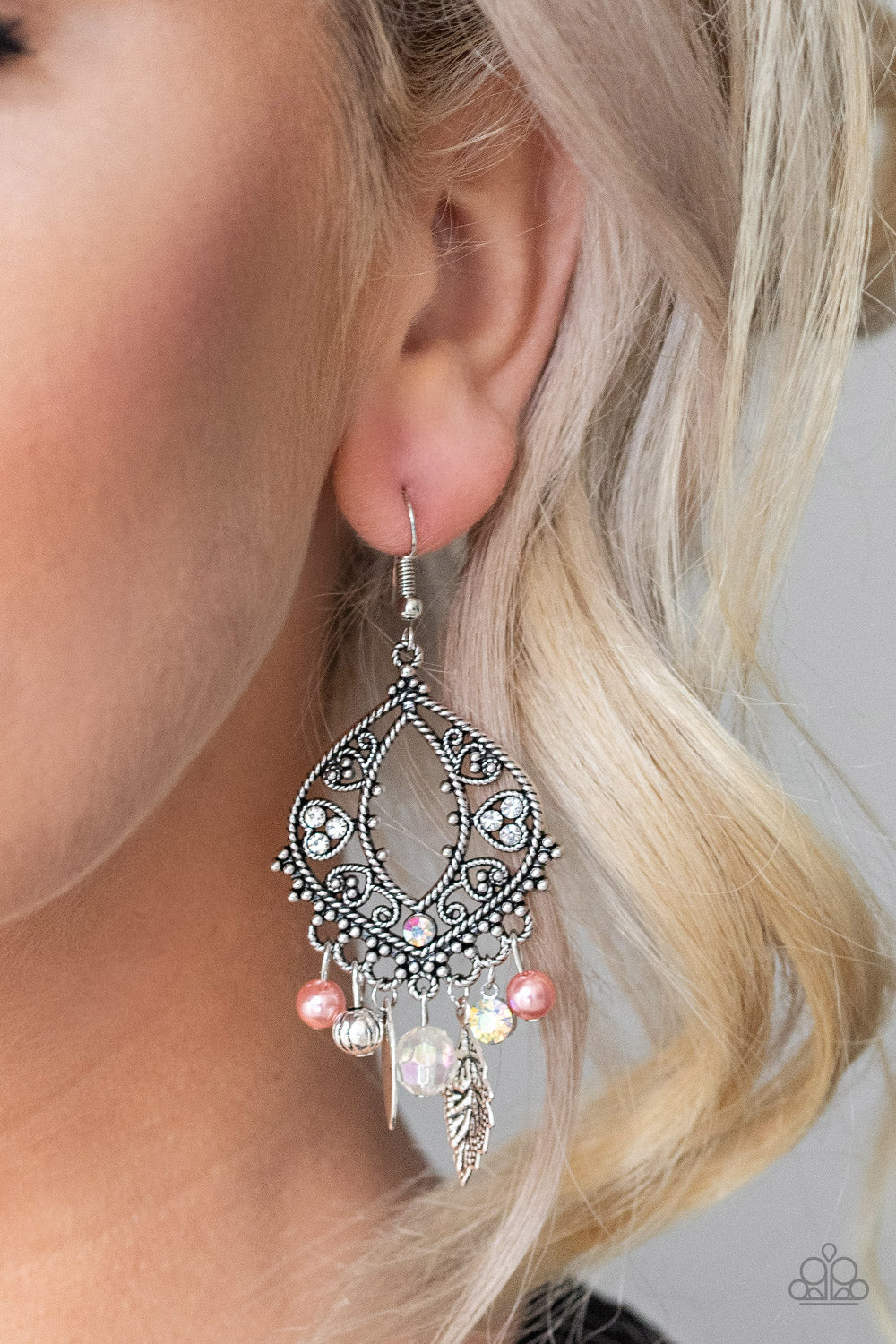 Paparazzi ♥ Garden Picnic - Orange ♥ Earrings