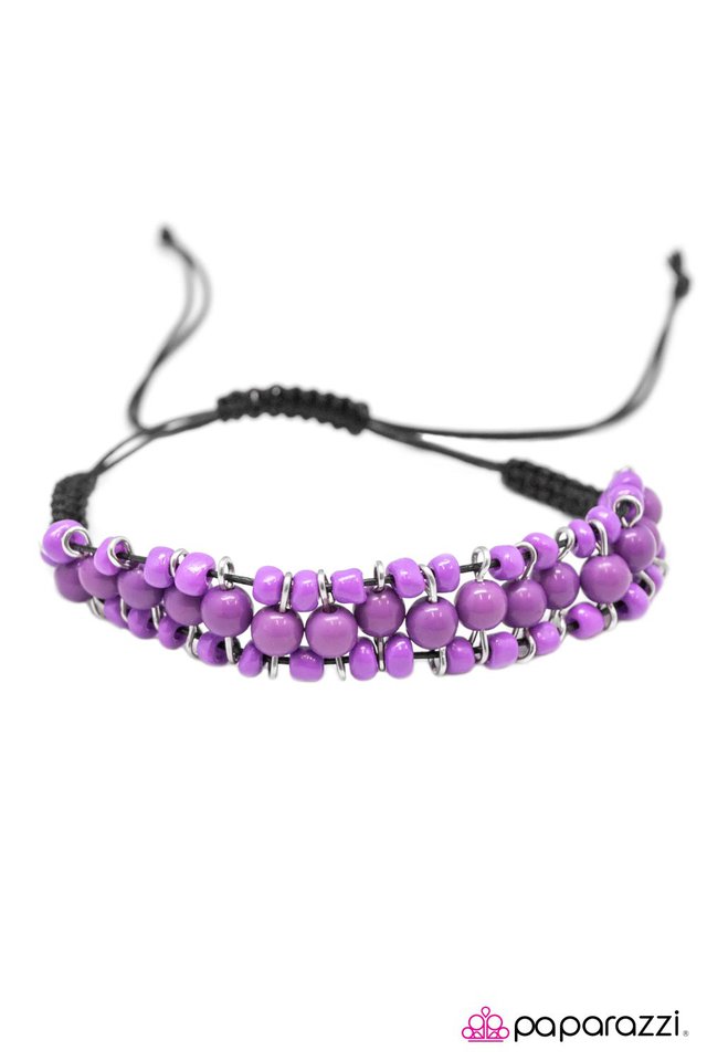 Paparazzi ♥ Paving the Way - Purple ♥ Bracelet