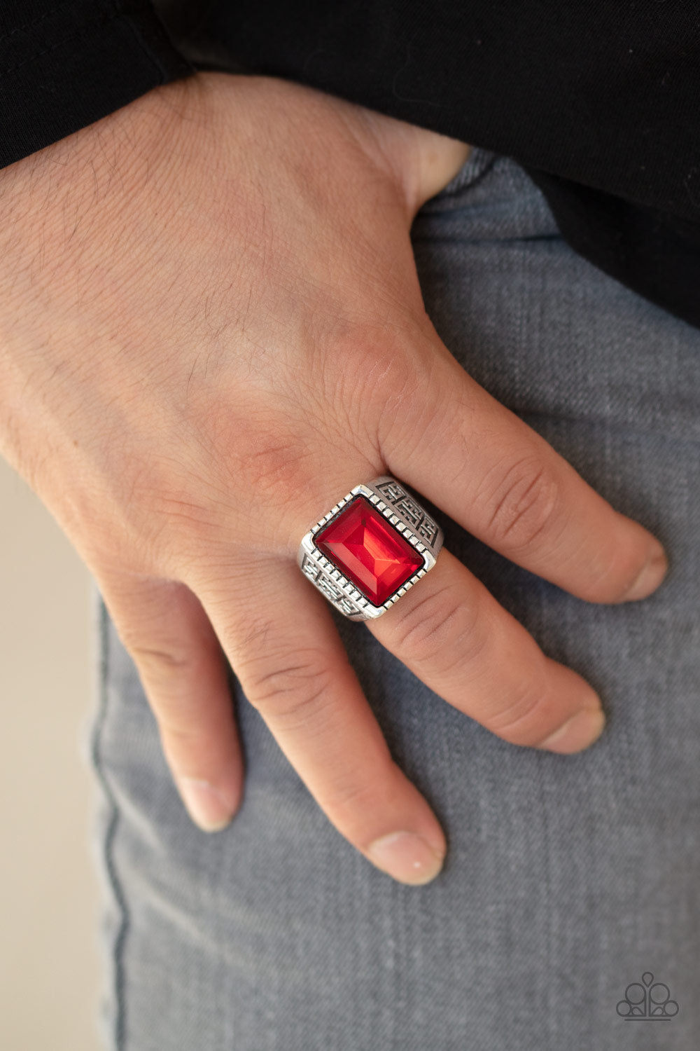 Paparazzi ♥ Winning Attitude - Red ♥ Ring