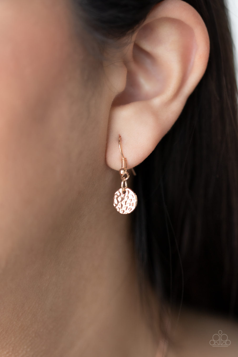 Paparazzi ♥ RADIAL Waves - Rose Gold ♥ Necklace