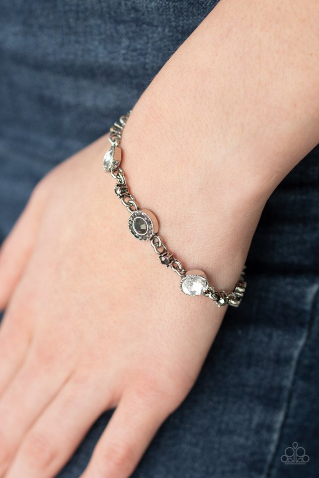 Paparazzi ♥ Stargazing Sparkle - White ♥ Bracelet