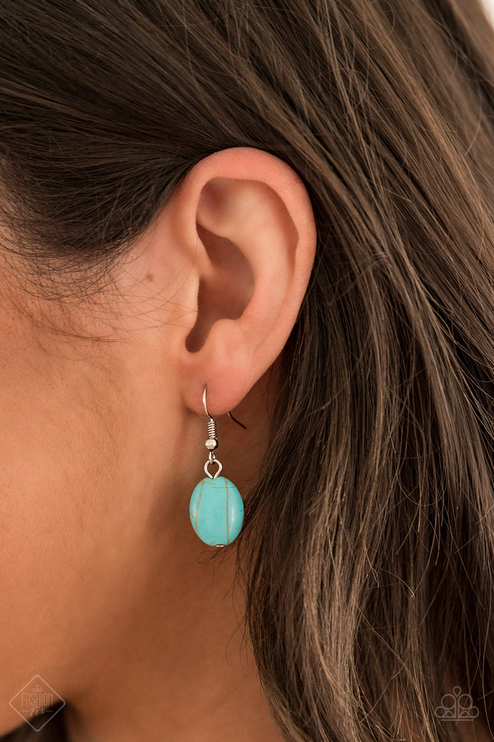 Paparazzi ♥ Desert Culture - Blue ♥ Necklace