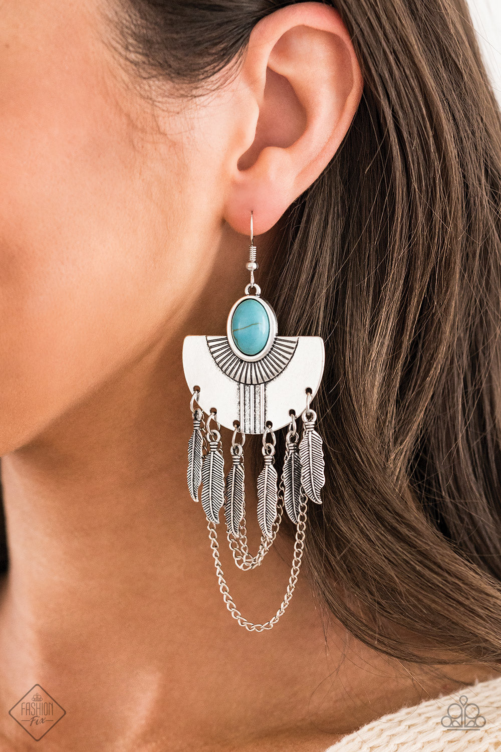 Paparazzi ♥ Sure Thing, Chief! - Blue ♥ Earrings