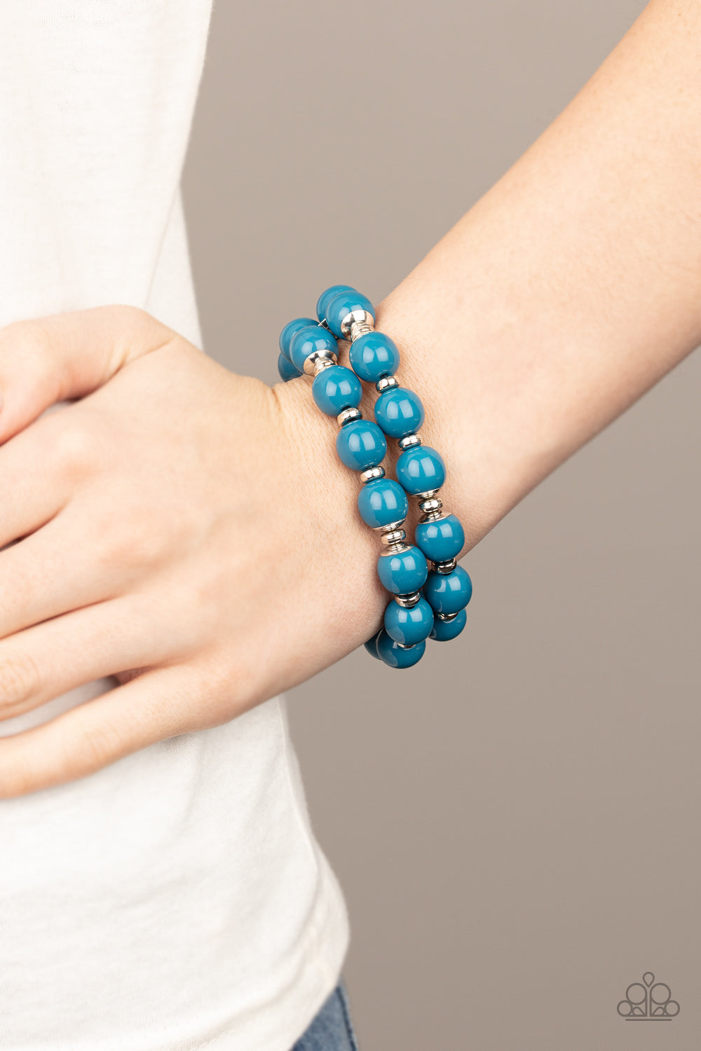 Paparazzi ♥ Bubble Blast Off - Blue ♥ Bracelet