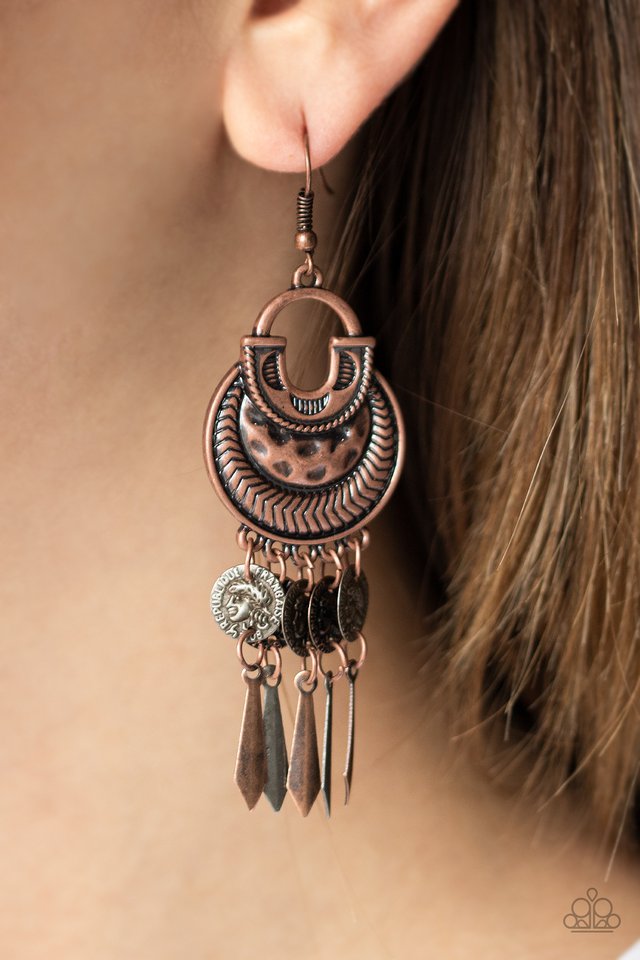 Paparazzi ♥ Give Me Liberty - Multi ♥ Earrings