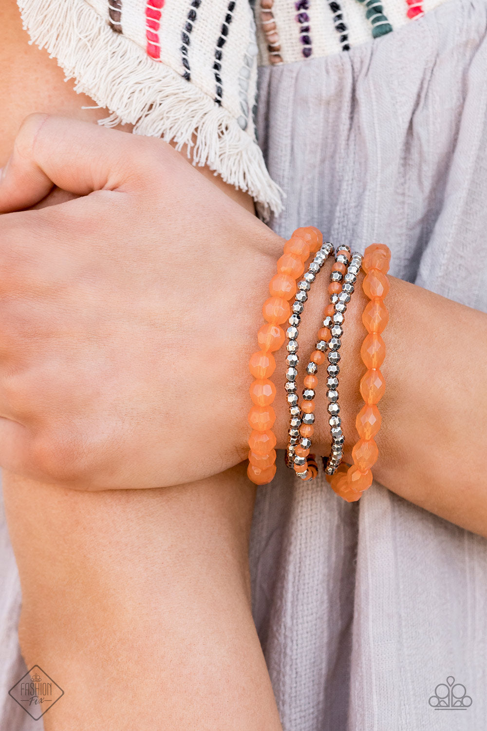 Paparazzi ♥ Sugary Sweet - Orange ♥ Bracelet