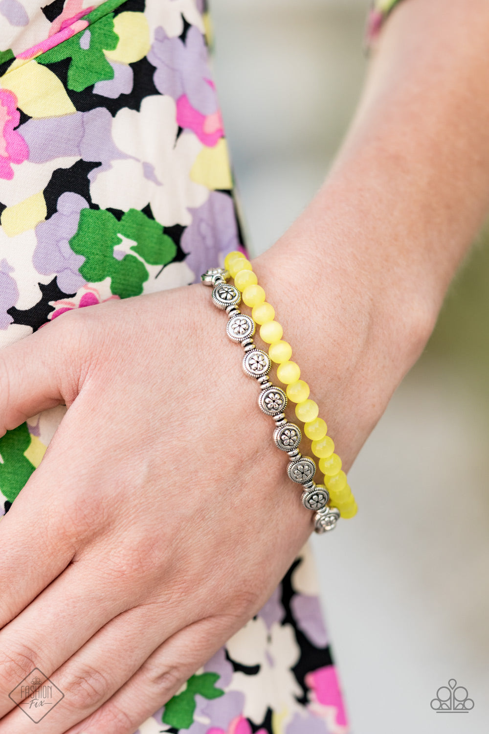 Paparazzi ♥ Dewy Dandelions - Yellow ♥ Bracelet