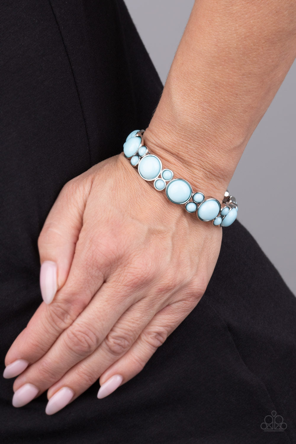 Paparazzi ♥ Bubbly Belle - Blue ♥ Bracelet