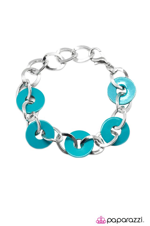 Paparazzi ♥ Full DISClosure - Blue ♥ Bracelet