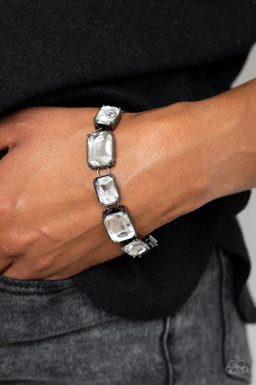 Paparazzi ♥ After Hours - Black ♥ Bracelet