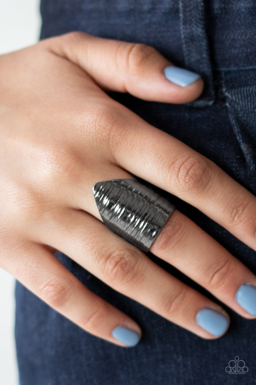 Paparazzi ♥ Make Your Mark - Black ♥ Ring