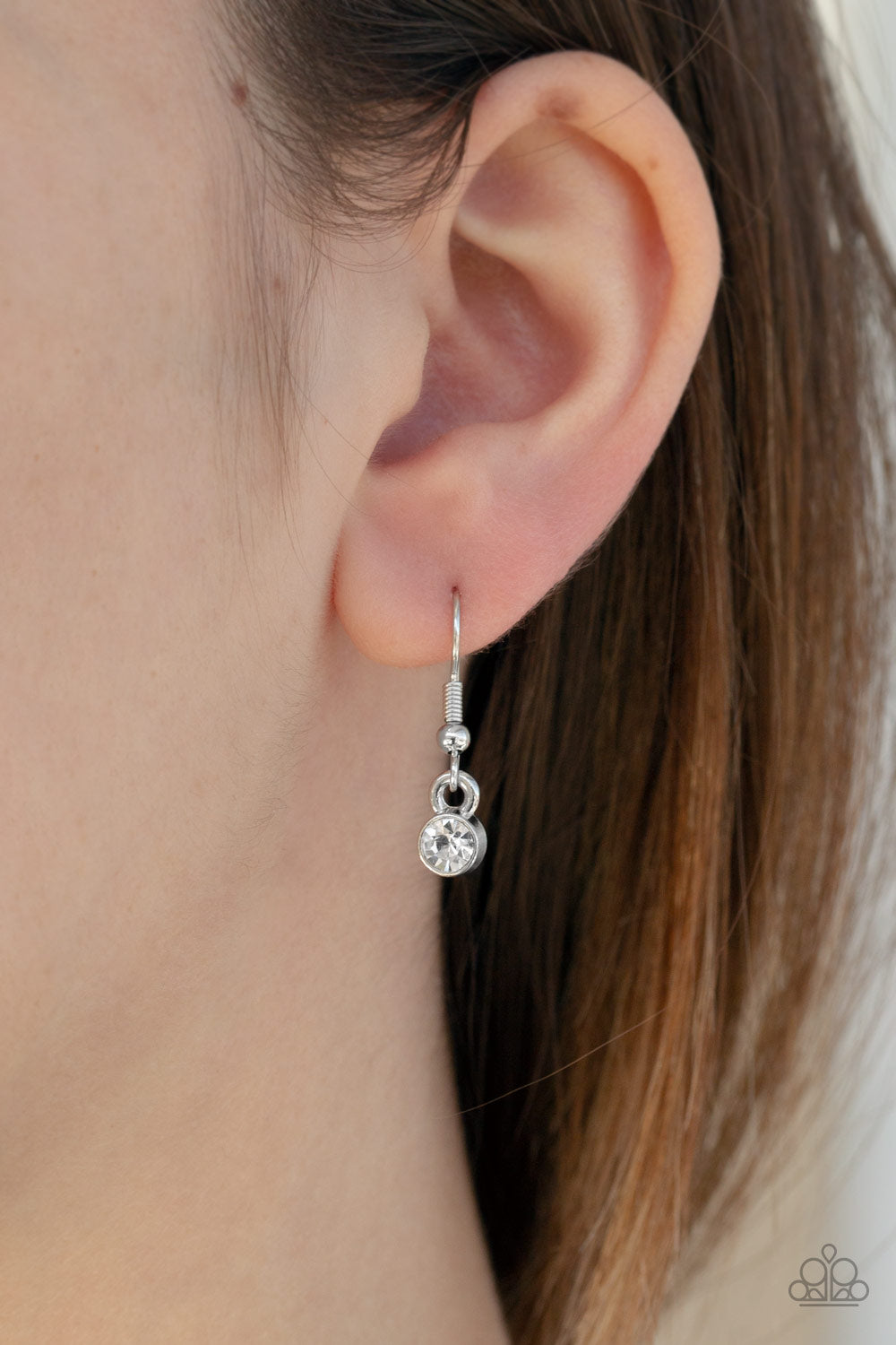 Paparazzi ♥ Up in the HEIR - White ♥ Necklace