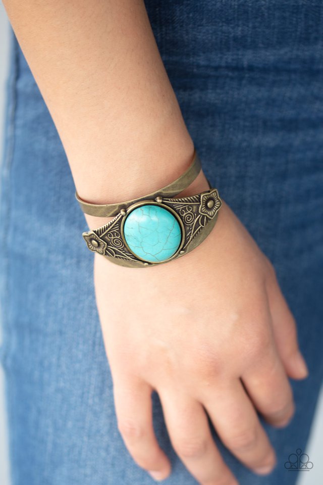 Paparazzi ♥ Desert Nature - Brass ♥ Bracelet