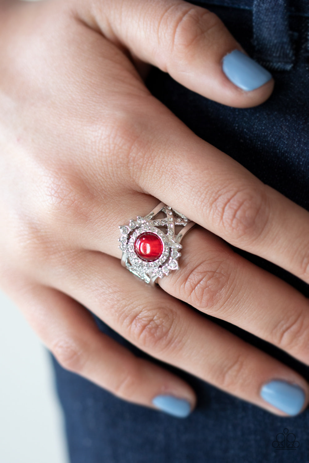 Paparazzi ♥ Decadently Dreamy - Red ♥ Ring