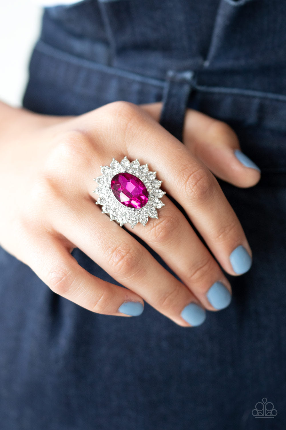 Paparazzi ♥ Secret Garden Glow - Pink ♥ Ring