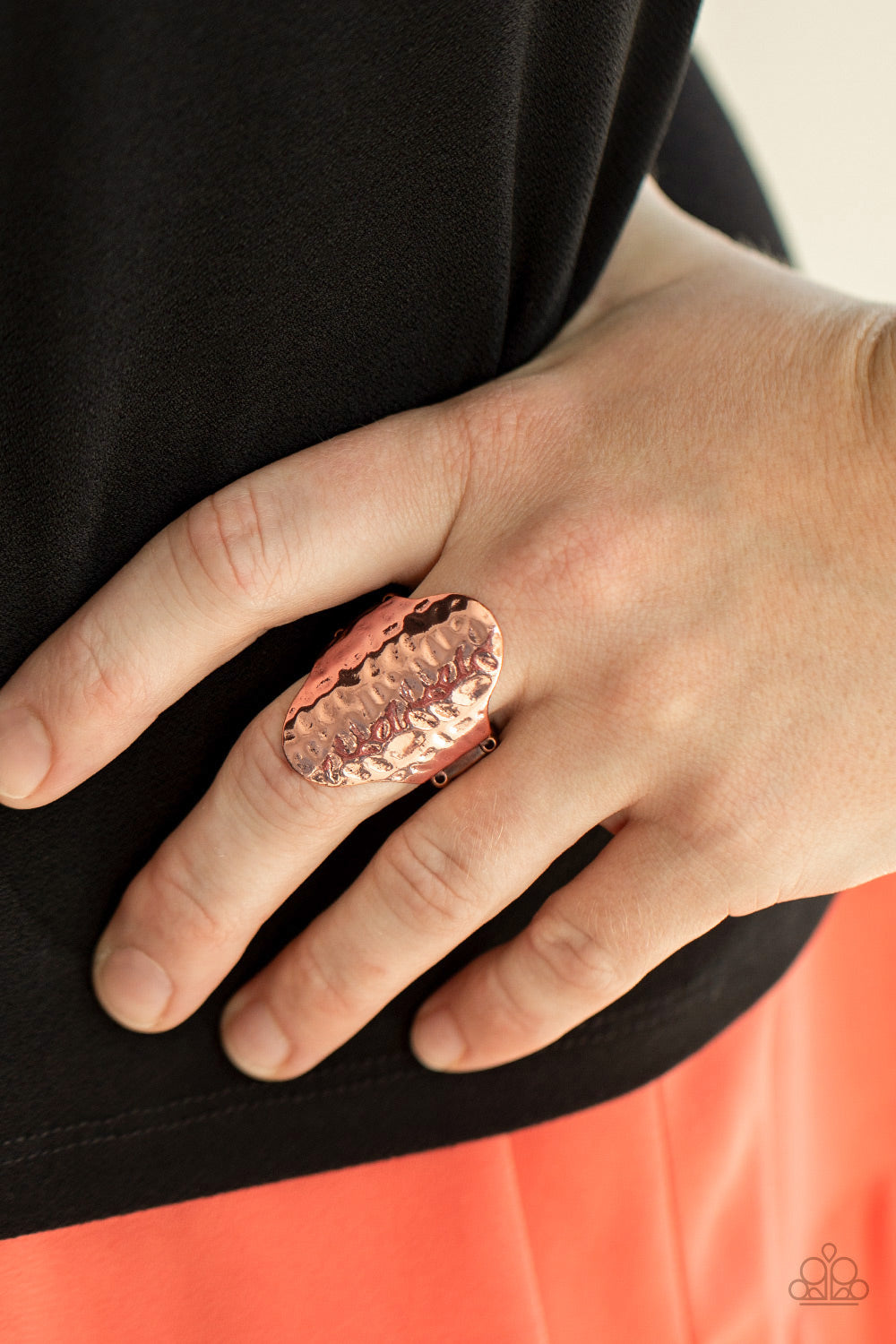 Paparazzi ♥ Revamped Ripple - Copper ♥ Ring
