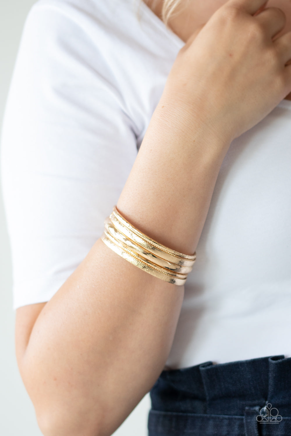 Paparazzi ♥ Basic Bauble - Gold ♥ Bracelet