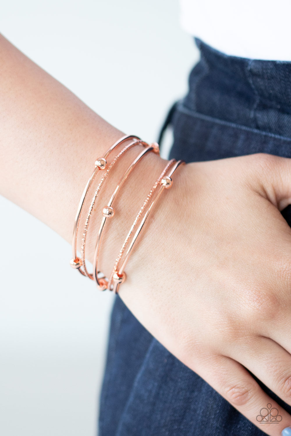 Paparazzi ♥ Stellar Orbit - Copper ♥ Bracelet