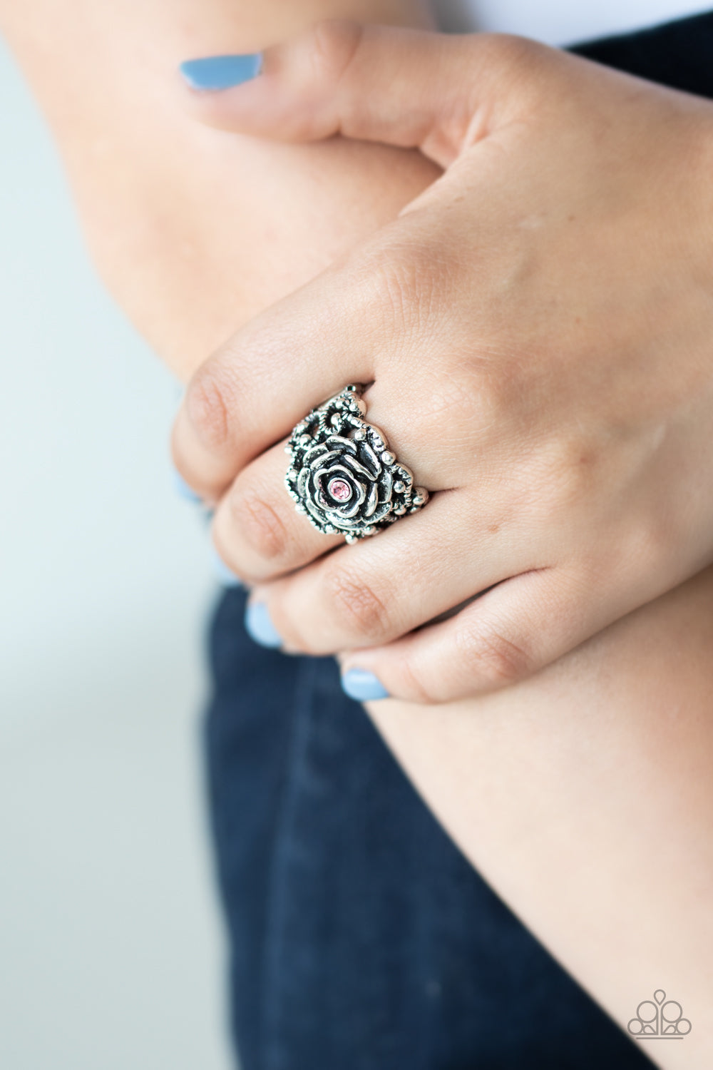 Paparazzi ♥ Rose Garden Royal - Pink ♥ Ring