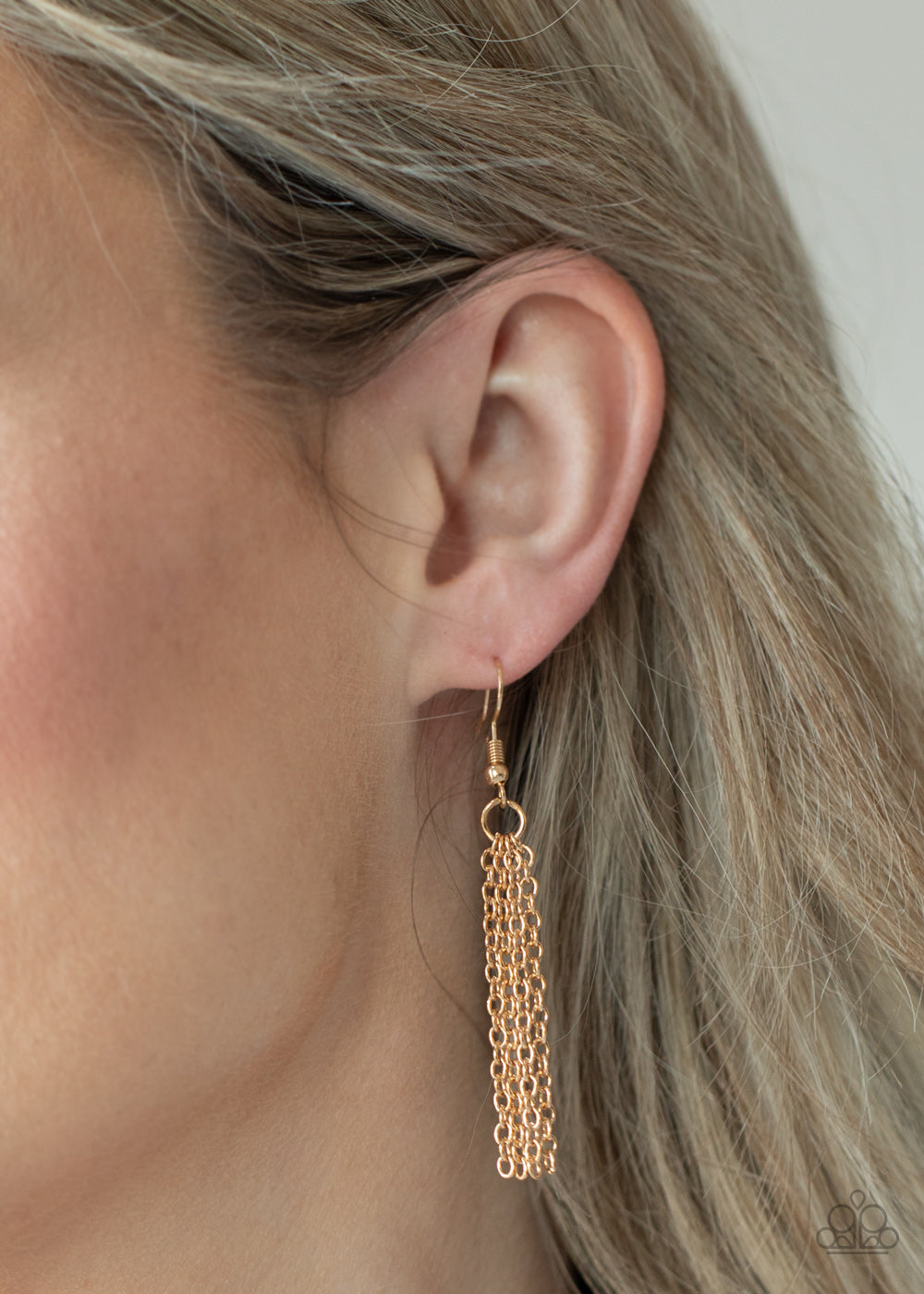 Paparazzi ♥ Retro Retrograde - Yellow ♥ Necklace