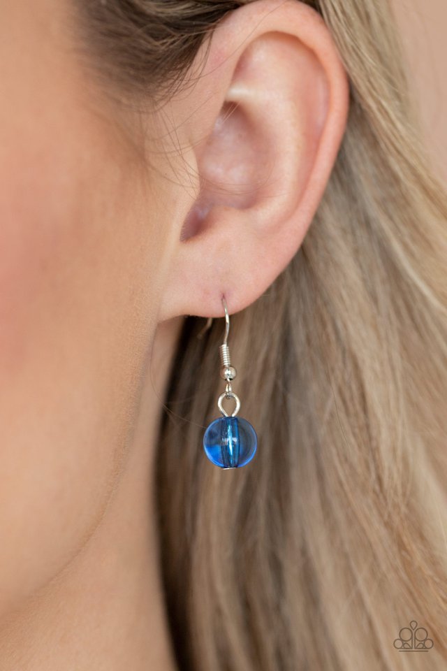 Paparazzi ♥ Gossip Glam - Blue ♥ Necklace