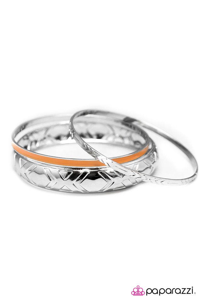 Paparazzi ♥ Mojave Dunes - Orange ♥ Bracelet