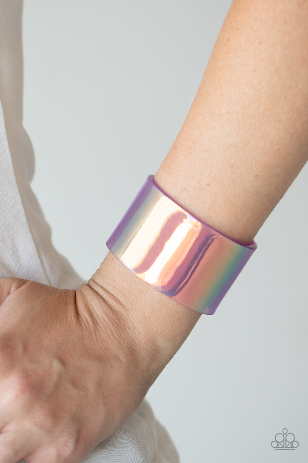 Paparazzi ♥ Holographic Aura - Purple ♥ Bracelet