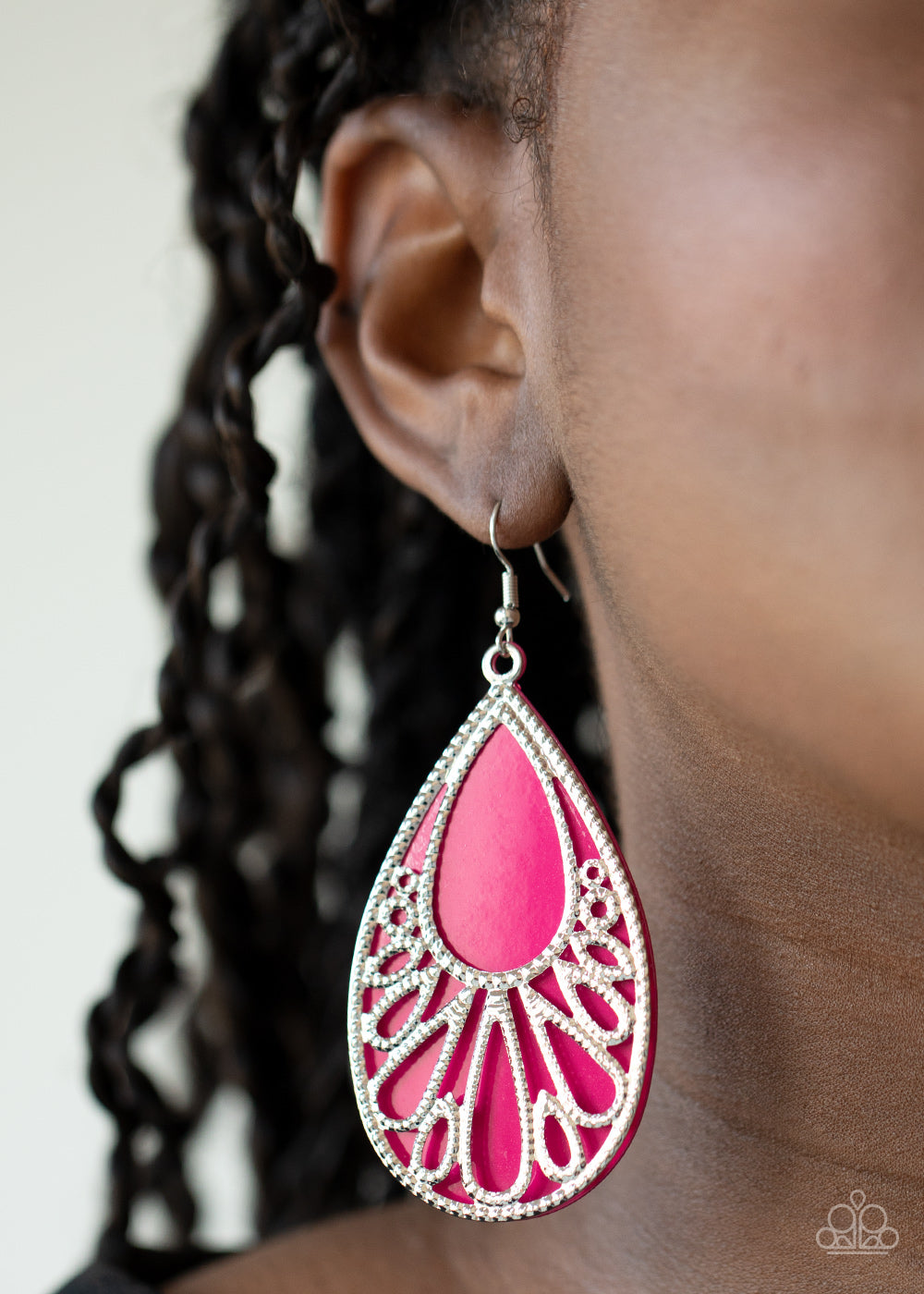 Paparazzi ♥ Loud and Proud - Pink ♥ Earrings