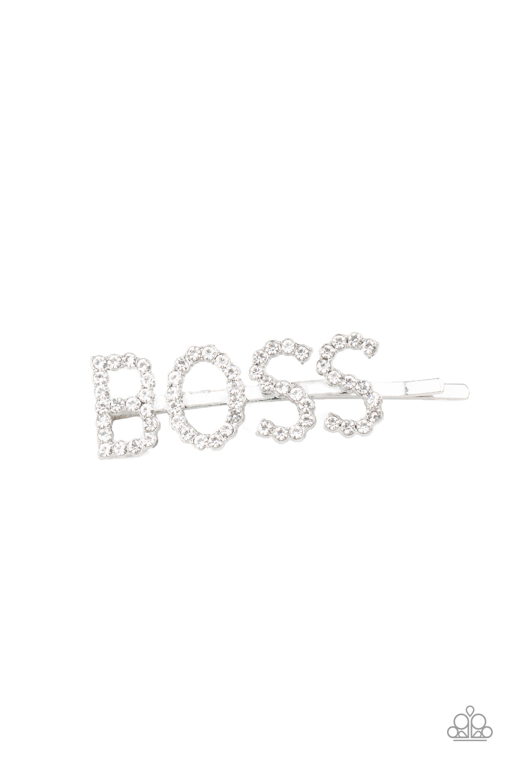 Paparazzi ♥ Yas Boss! - White ♥ Hair Clip