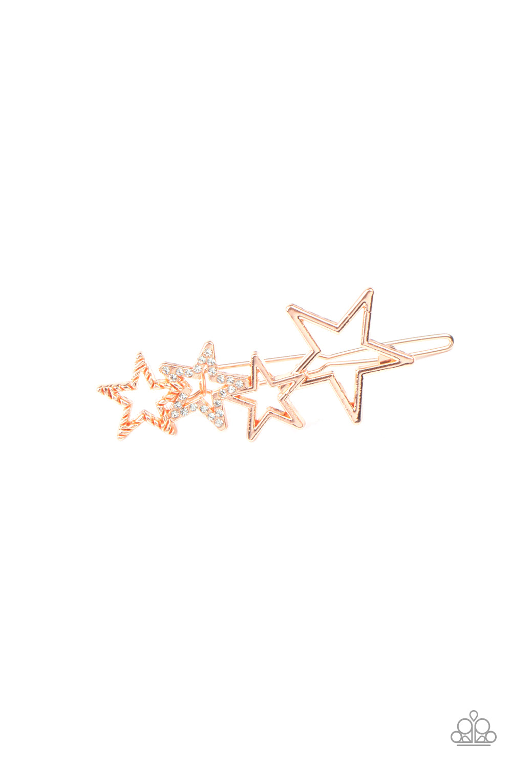 Paparazzi ♥ From STAR To Finish - Copper ♥ Hair Clip