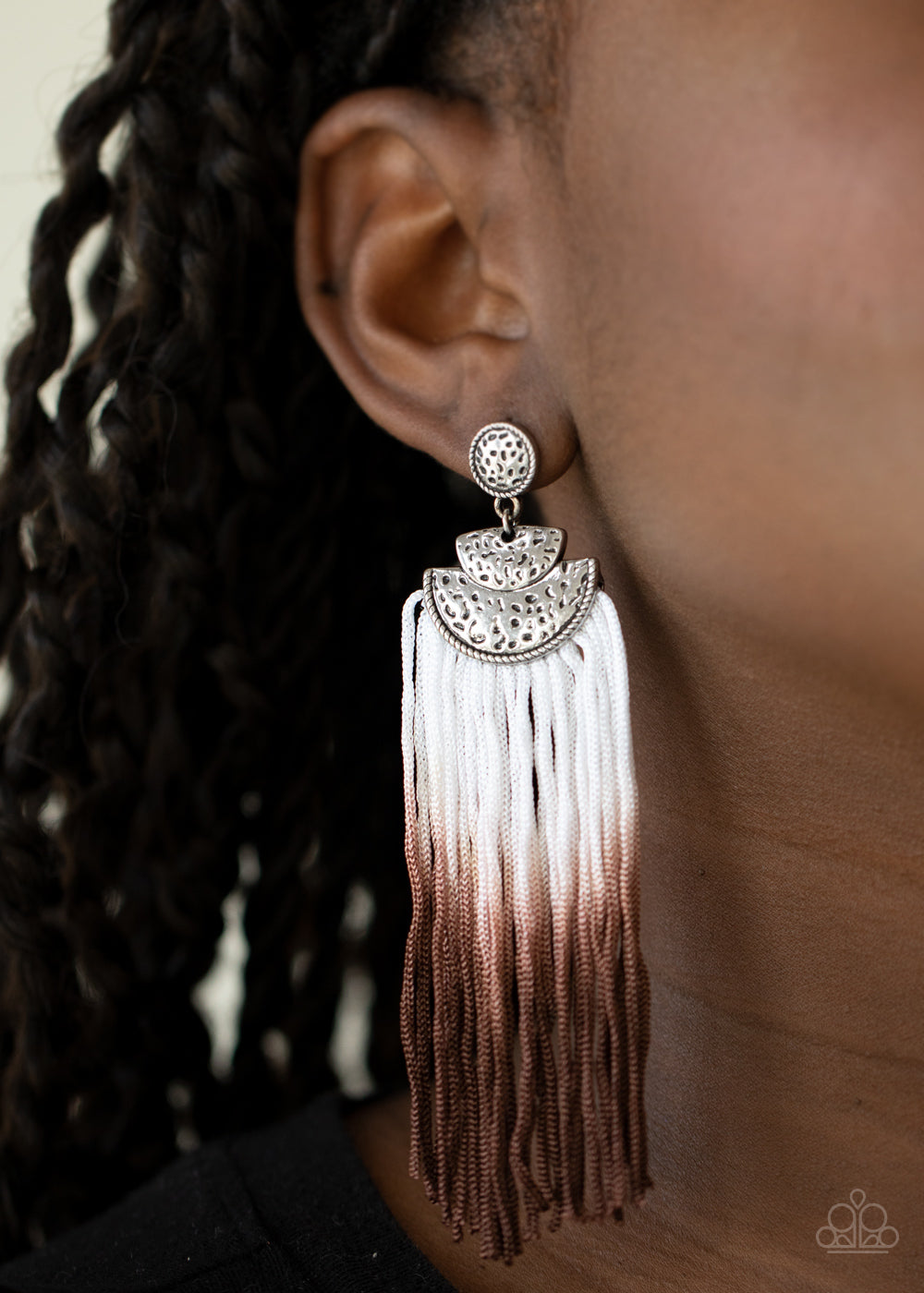 Paparazzi ♥ DIP It Up - Brown ♥ Earrings